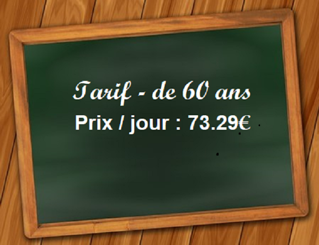 Tarifs dépendance