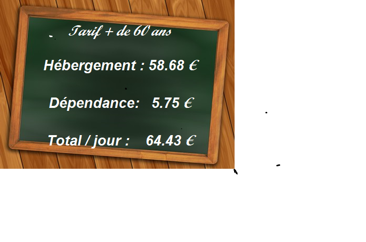 Tarifs hébergement