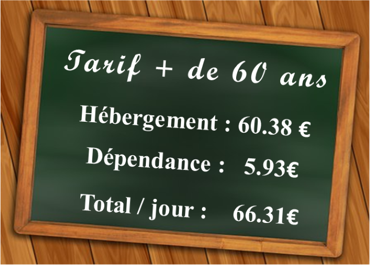 Tarifs hébergement