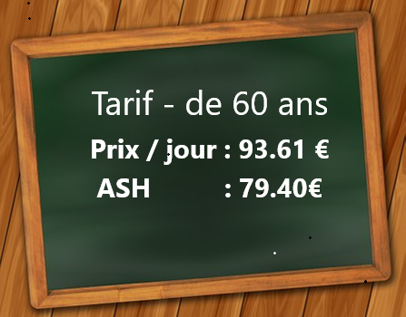 Tarifs dépendance Tarifs dépendance